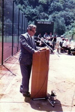 Einweihung Tennisanlage